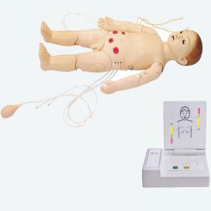 Advanced children's comprehensive first aid training simulator (one year old)